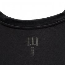 Pitchfork Trident Print T-Shirt - Black - M
