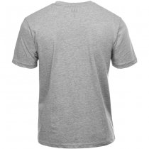 Pitchfork Trident Print T-Shirt - Heather Grey - S