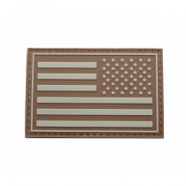 Pitchfork US Right IFF Flag Patch - Tan